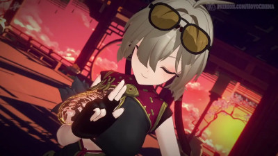 Sweety teases you with her red beans (HoyoCinema