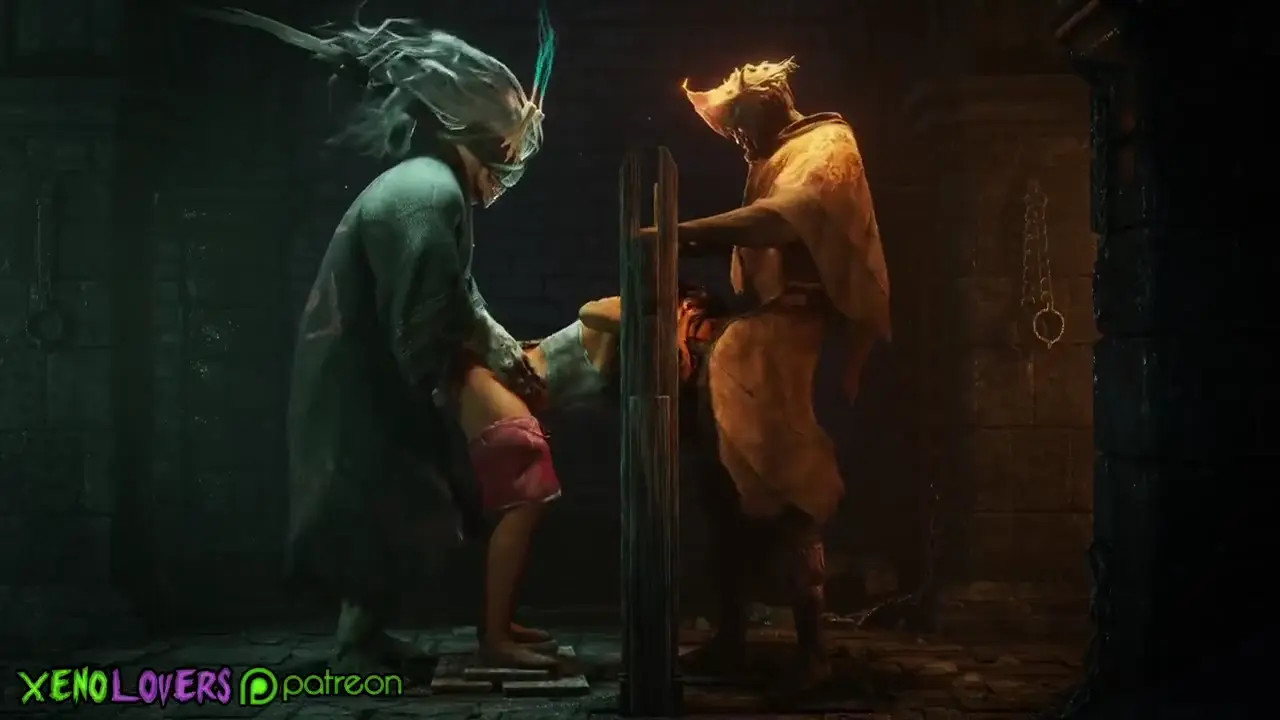 Jane, Oni and Wraith in a juicy Threesome! (Dead by Daylight)