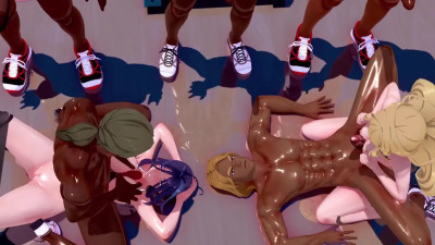 Navia & Clorinde Gym Sex v2 [Lynlynop]