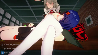 Rina x Nicole x Belle Futa Sex (sound)