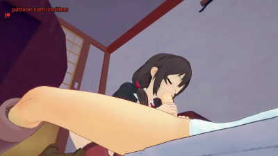 Yunyun Desperate for Attention ( Konosuba )