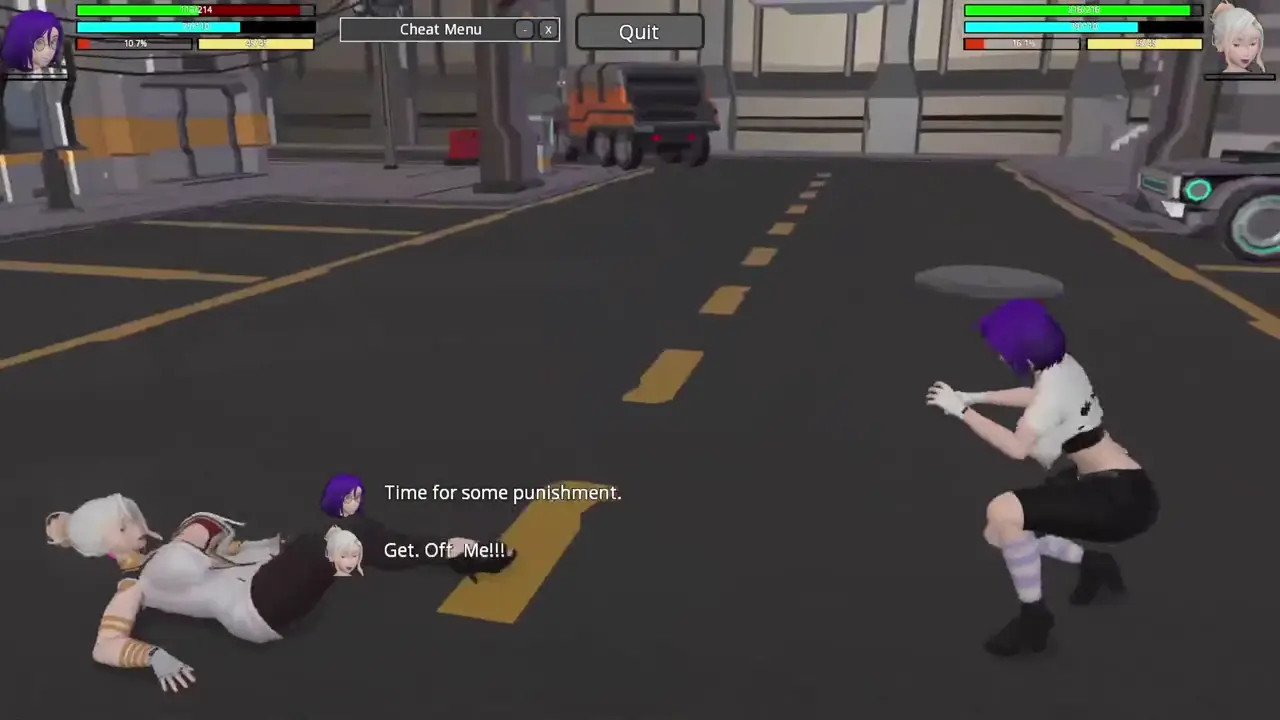 HRSL: Fai vs Vivi Street Fight