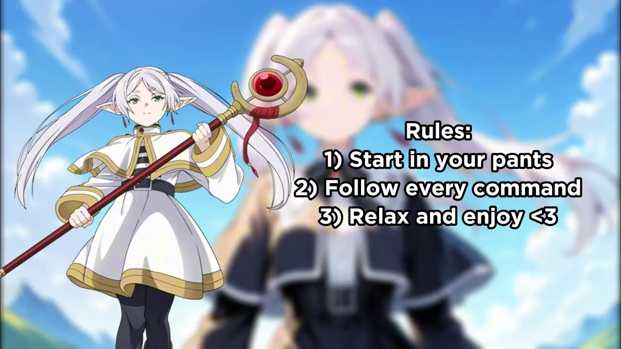 New Hentai: Frieren makes you her little slave (JOI, CEI) - Stream & Download HD | rule34tv.com