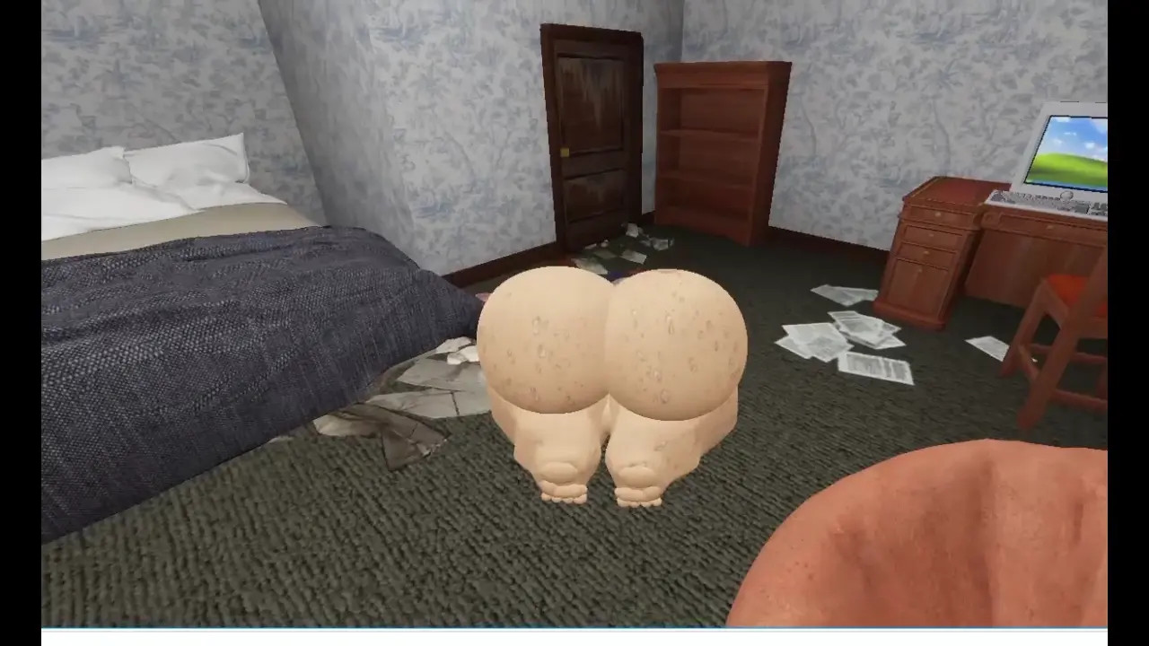 Professor Joe is at home alone looking for bad students with big cocks