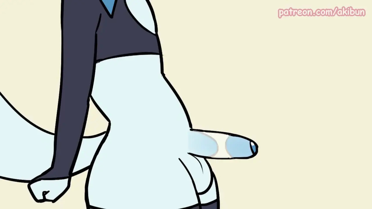 In summer heat glaceon oiled up