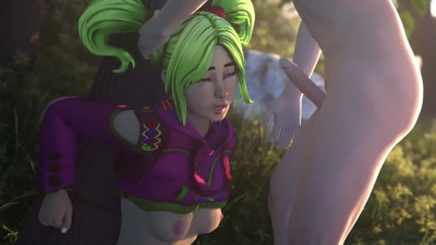 Zoey imposed Deepthroat