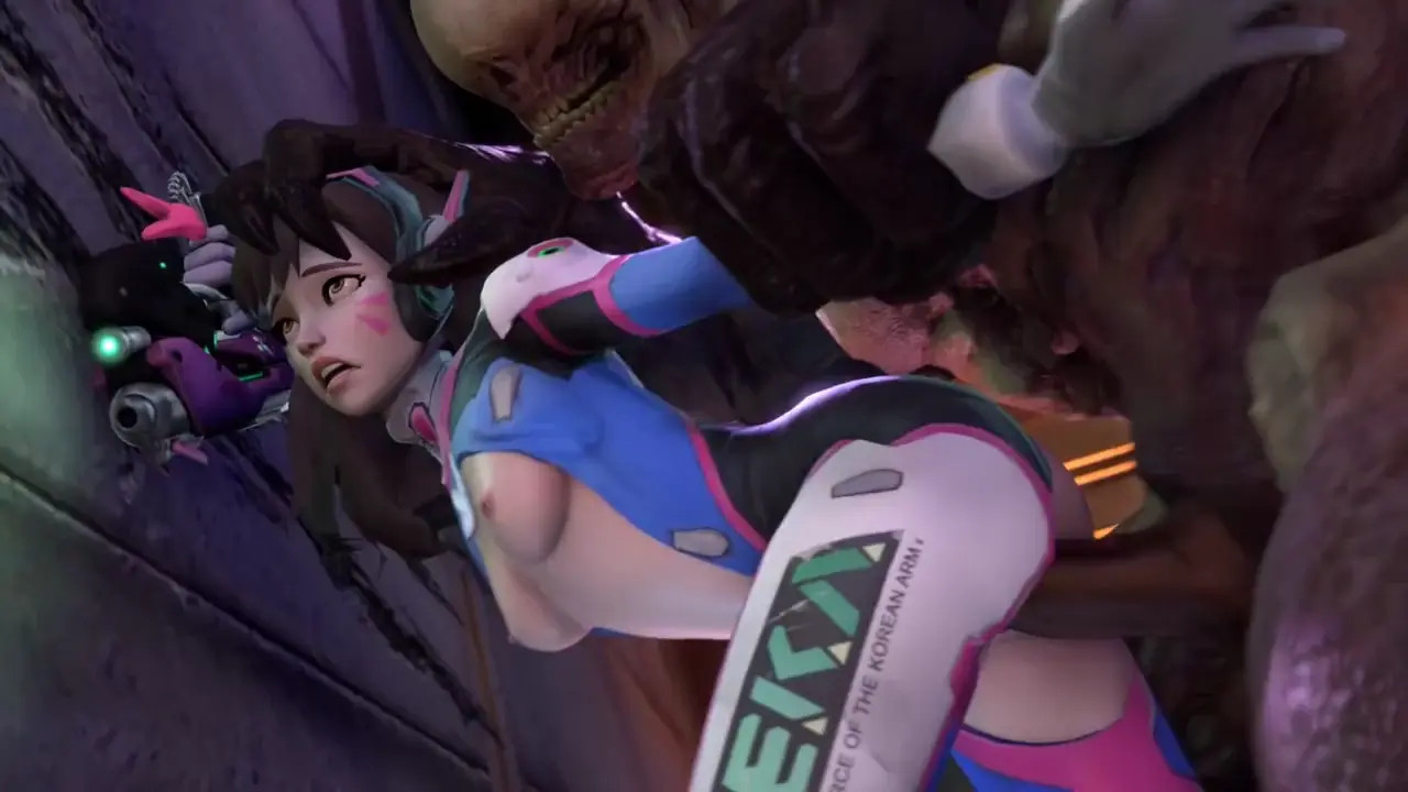 D.Va pinned and fucked by Hellknight (Short Sound Edit) [Darsovin]