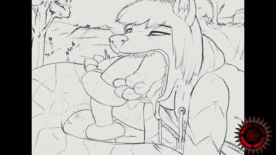 Nage Vores A Drgeonborn~ (Oral Vore+Digestion)