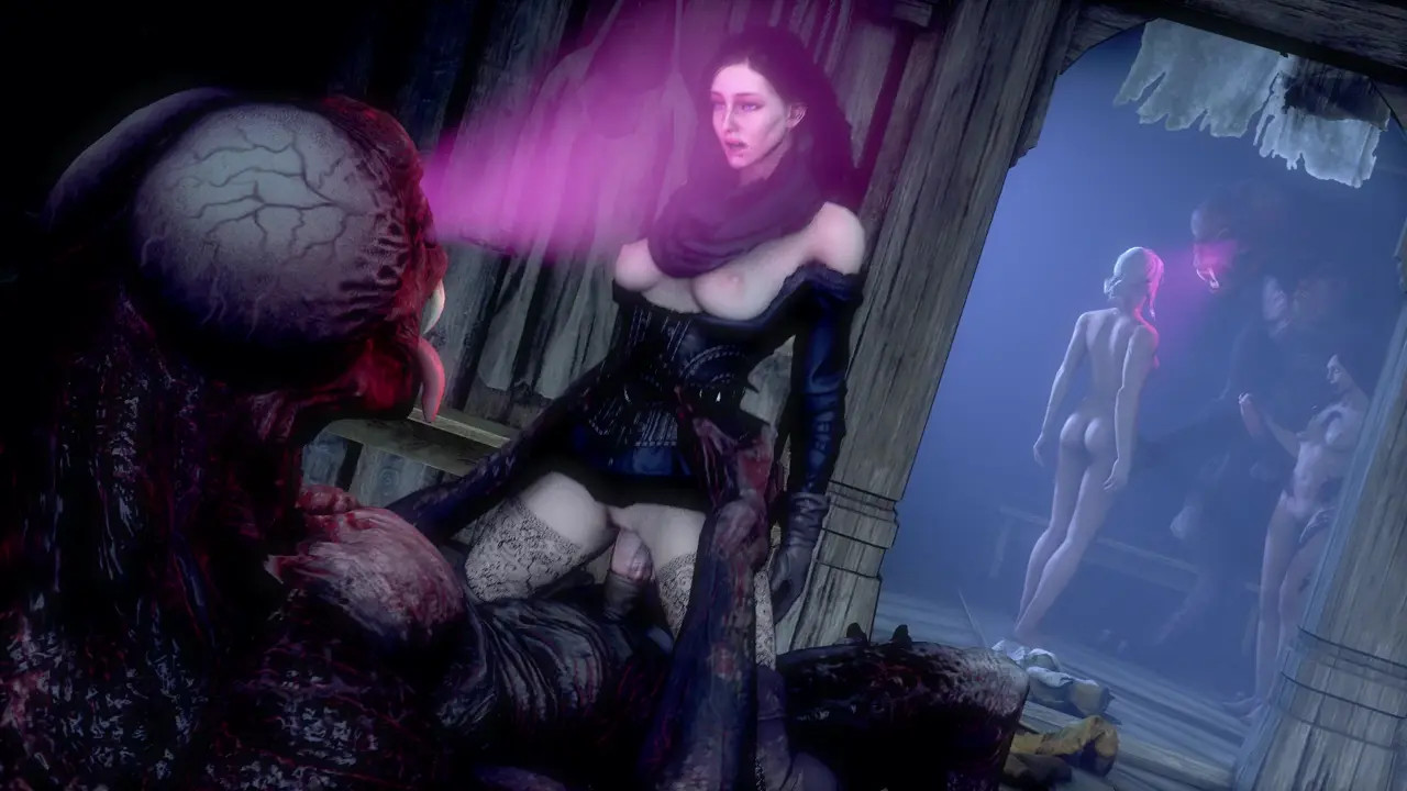 Yennefer & Ciri vs Monster Mind Control