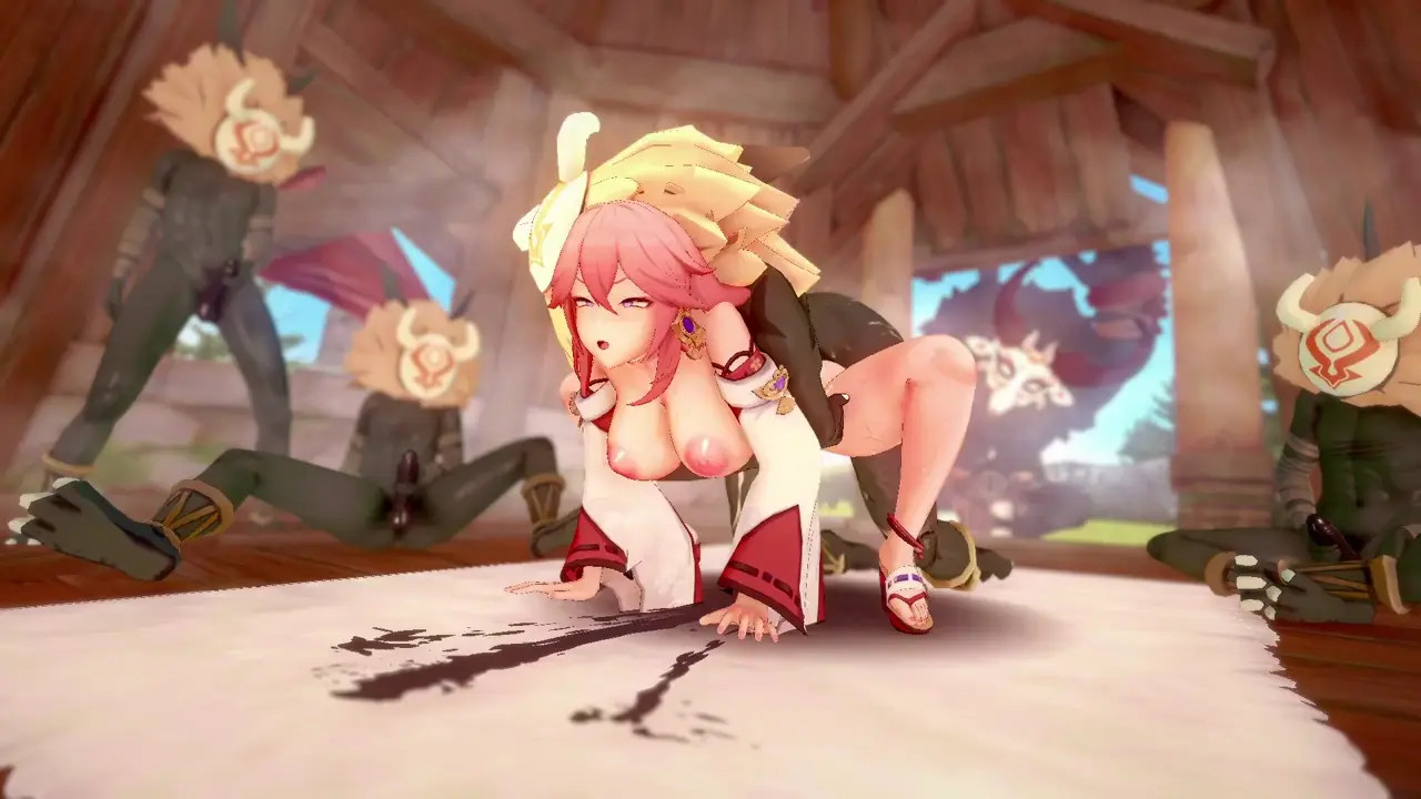 Yae Miko Churled By Debu