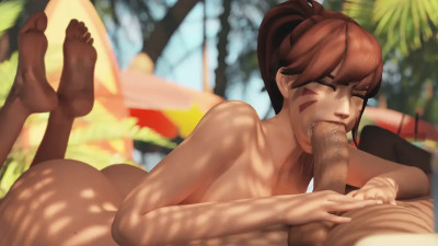 D.va's First Times [White][Zmsfm][4K60FPS]