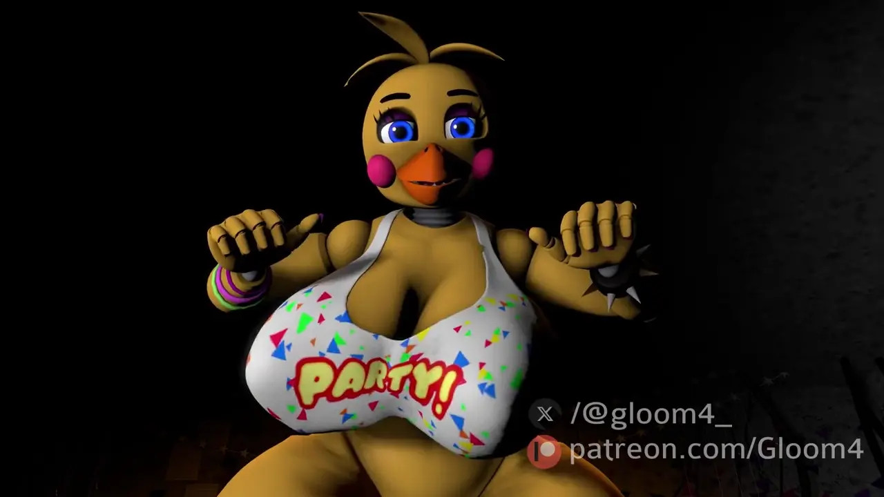 Toy Chica gets wild