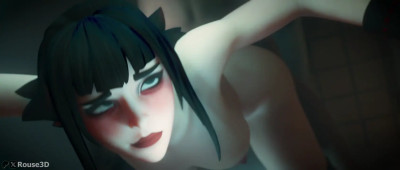 Morgan Myst - Club Stall Fuck [Rouse3D]