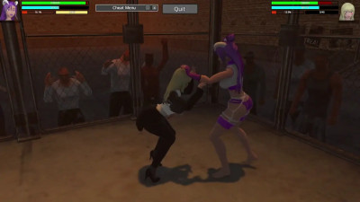 HRSL: Featherine vs Roxxane Street Fight