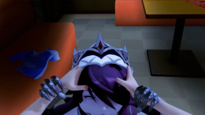 [Genshin Impact] Rosaria Blowjob - Clothed [MaxJay]