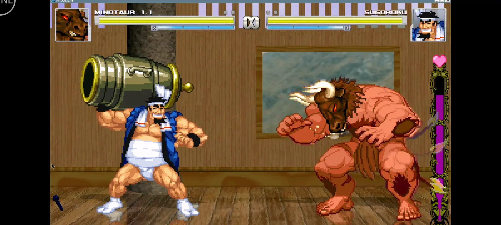 Minotaur and Horse man can't stop fucking Sugoroku's ass like beasts