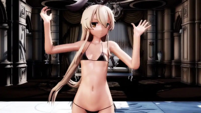 Shimakaze - Tougen Renka [MMD R15] Gib