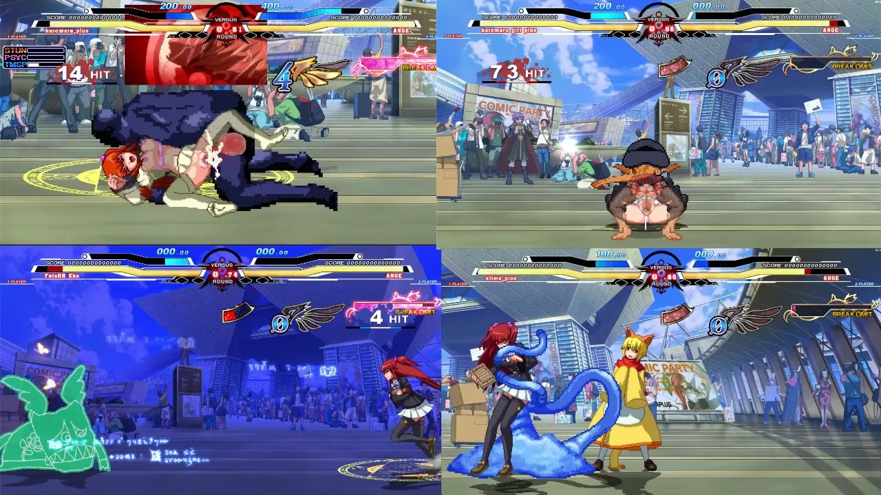 Ange vs Kuromaru Girl&Slime&FutaRB&Kuromaru