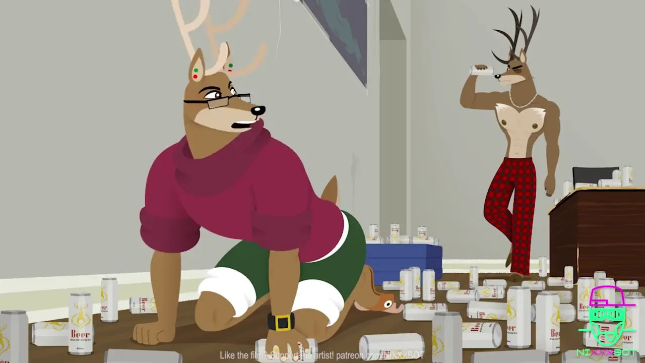 Reindeer New Year 3