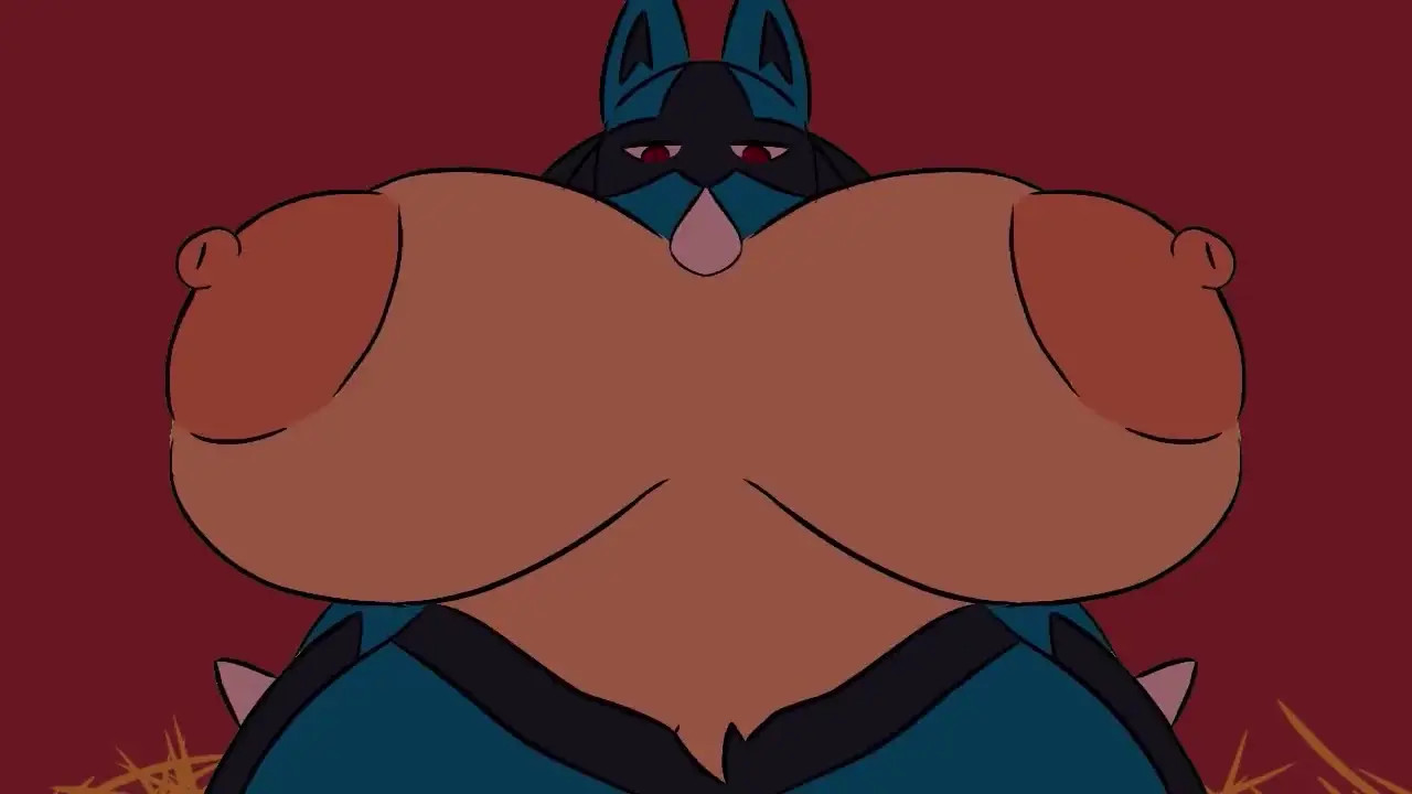 Lucario catches a big dick Riolu