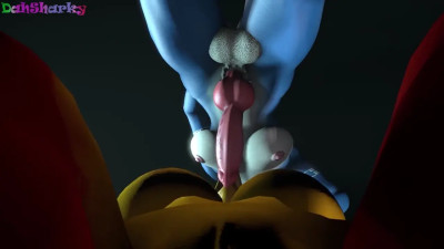 Threesome with Kazooie and Futa Krystal