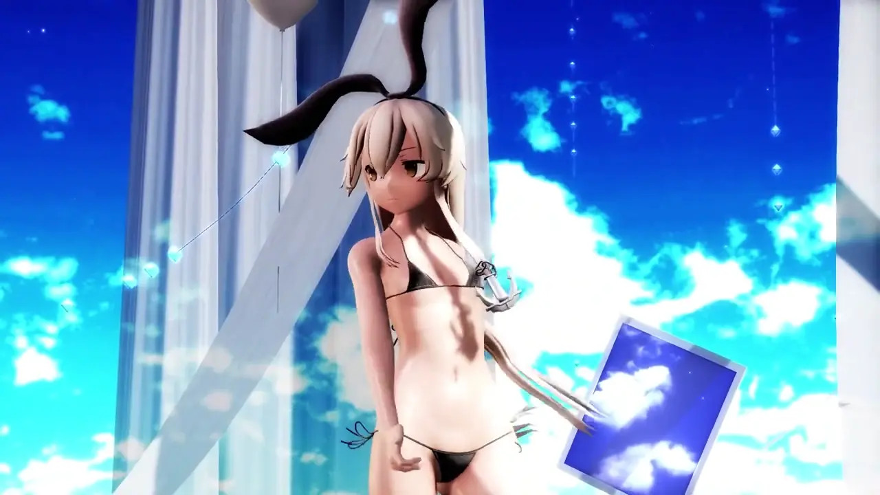 Shimakaze - Hi Fi Raver [MMD R15] Gib
