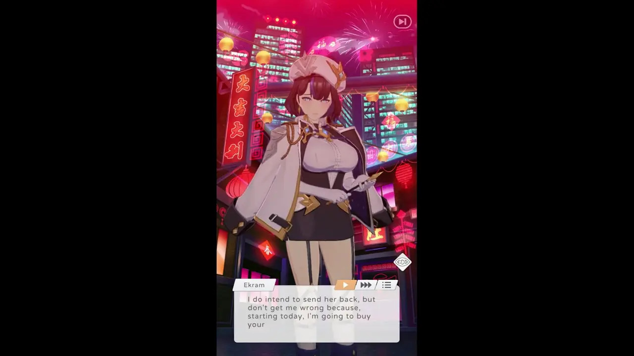 Daraku Gear - Maida Scene 4