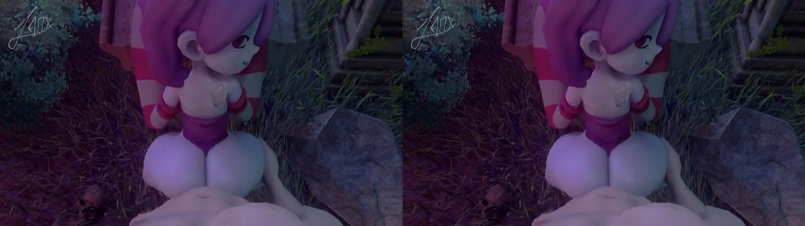 Squigly Doggystyle POV - AdrianDustRed (VR 180 LEFT/RIGHT)