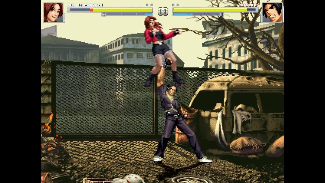 [MUGEN]Aoi Kusanagi VS Crawdo