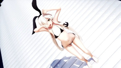 Shimakaze - Love Me If You Can [MMD R15] Gib