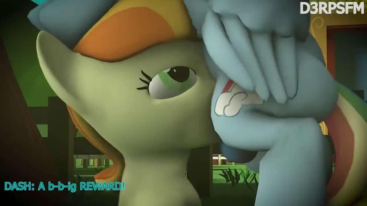 Girl Sucks Rainbow Dash's Cock