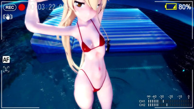 Shimakaze - Sweet Devil [MMD R18] Hamselvish