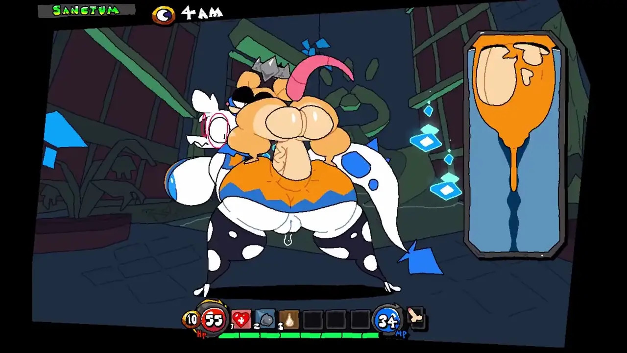 Anal sex through clothes