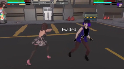 HRSL: Reina vs Skyla Street Fight