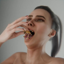 Screen Test Riley the giantess Cop