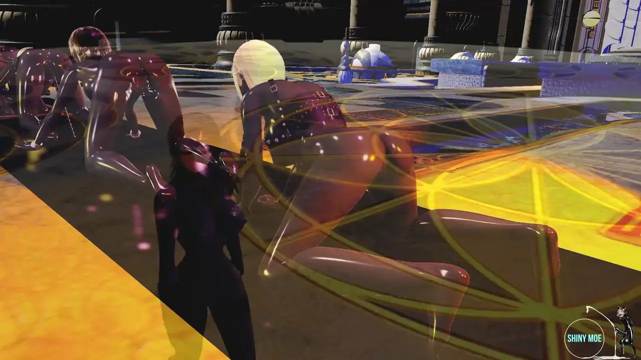 Dragon Necklace 4.3 - Black Latex Extreme anal BDSM