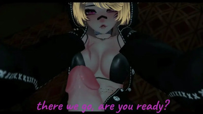 (Taker POV) You come home from work and find your Futa Girlfriend watching a movie