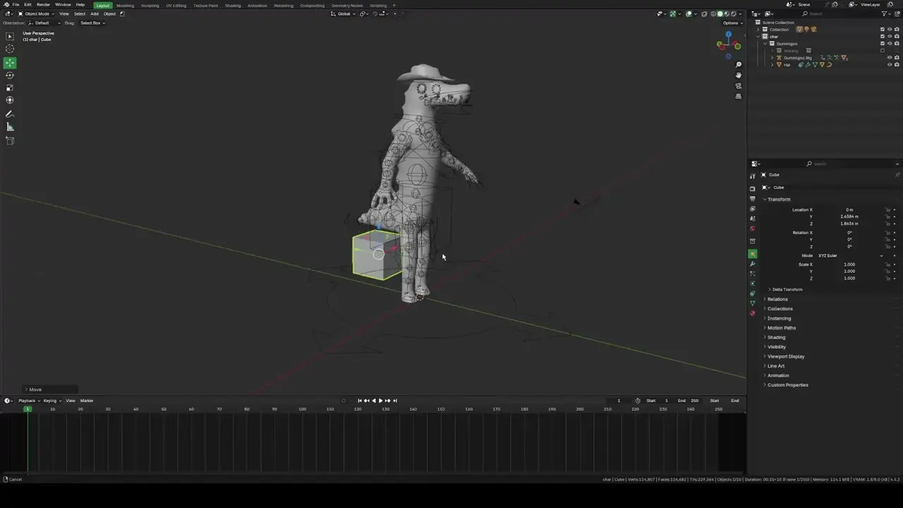 Blender tutorial: Geonode for pillow(s)