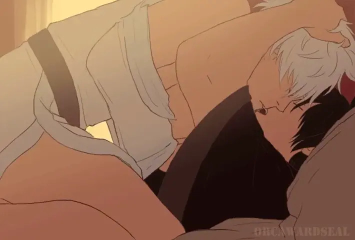Toshiro Hijikata and Gintoki Sakata [Orcawardseal]