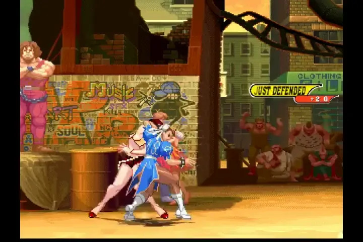 Roxy (Poison) fucks Chun-Li (MUGEN)