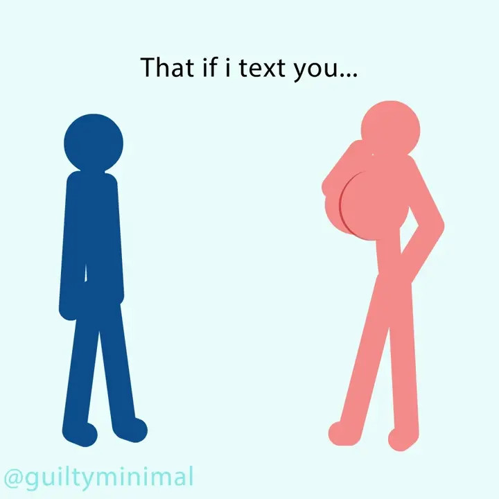 StickLewds mem - when I text you DTF?