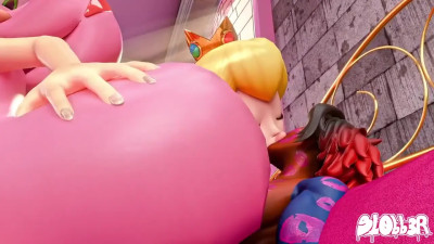 Amy and Peach Sex Party