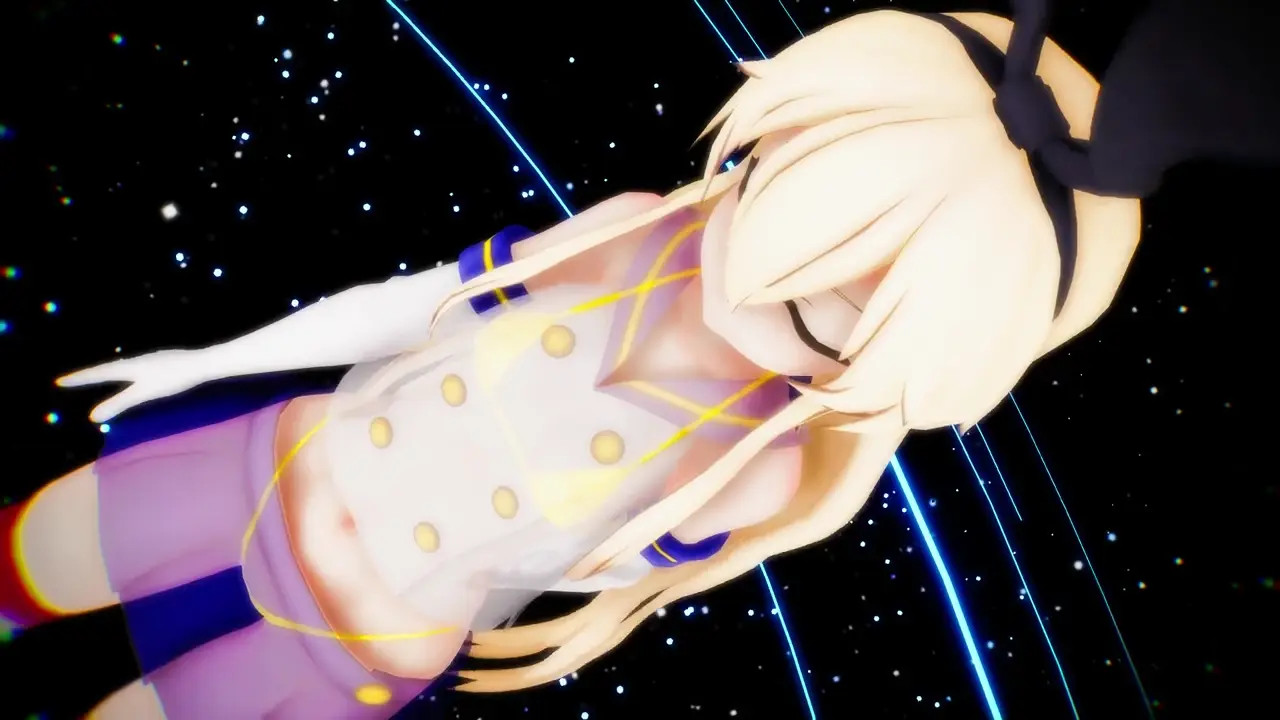 Shimakaze - Disco Drop Dance [MMD R18] Manynight