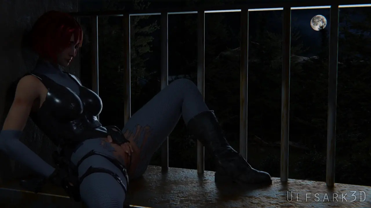 Regina masturbation - Dino Crisis (Ulfsark3D)