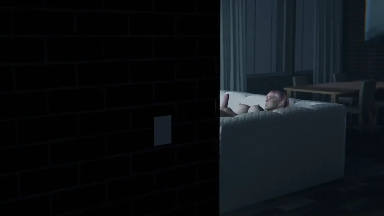 Alina masturbates (Futa)