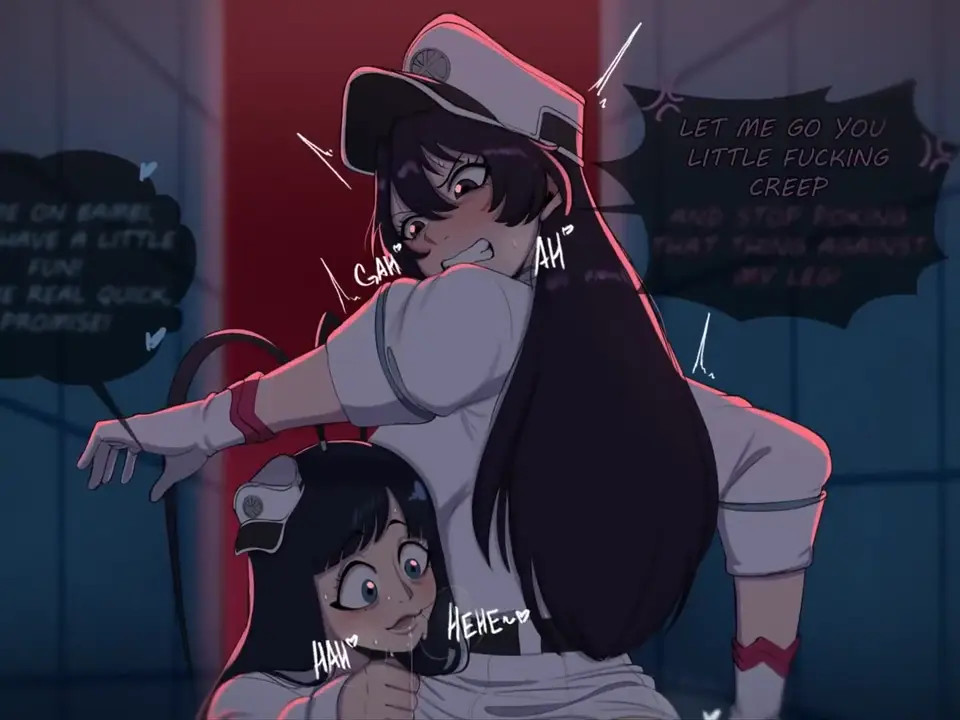 Giselle grabbing the big ass of Bambietta