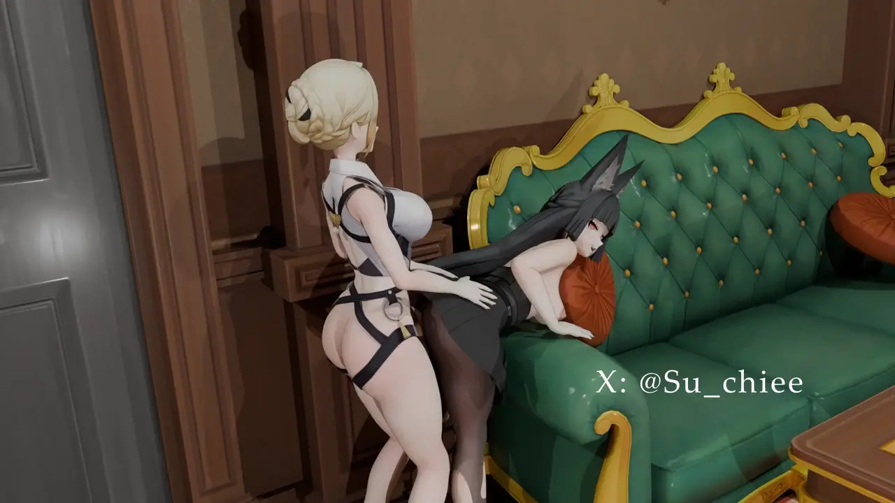 Animation Evelyn and  Hoshimi Miyabi