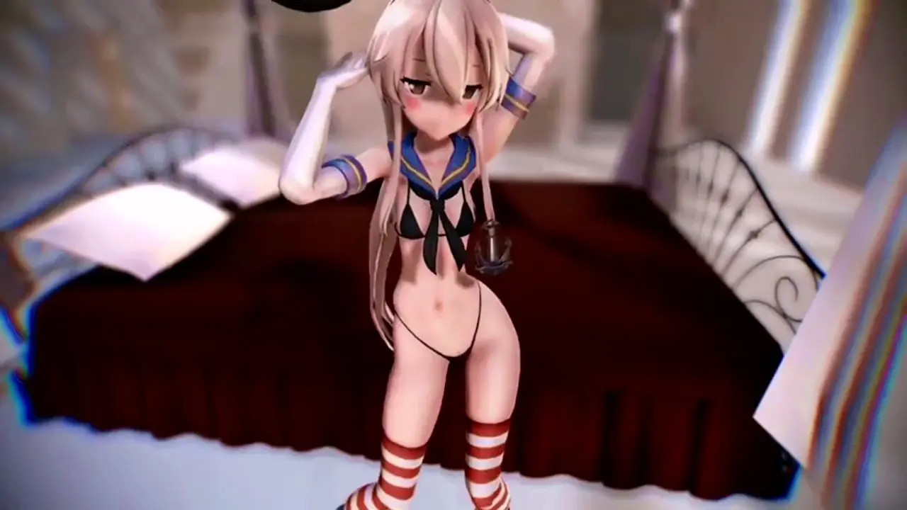 Shimakaze - Sweet Devil [MMD R15] Ochacha