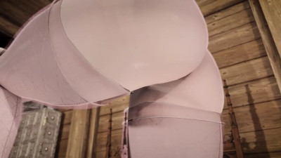 watching her suck on dog cock