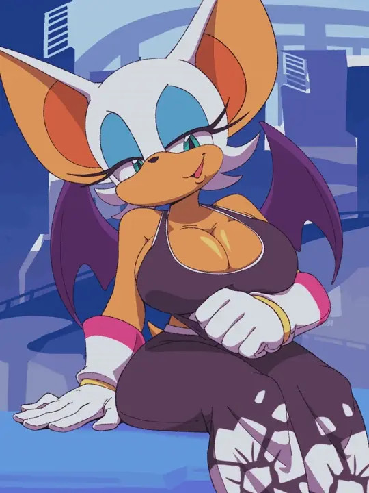 Rouge Boob Drop